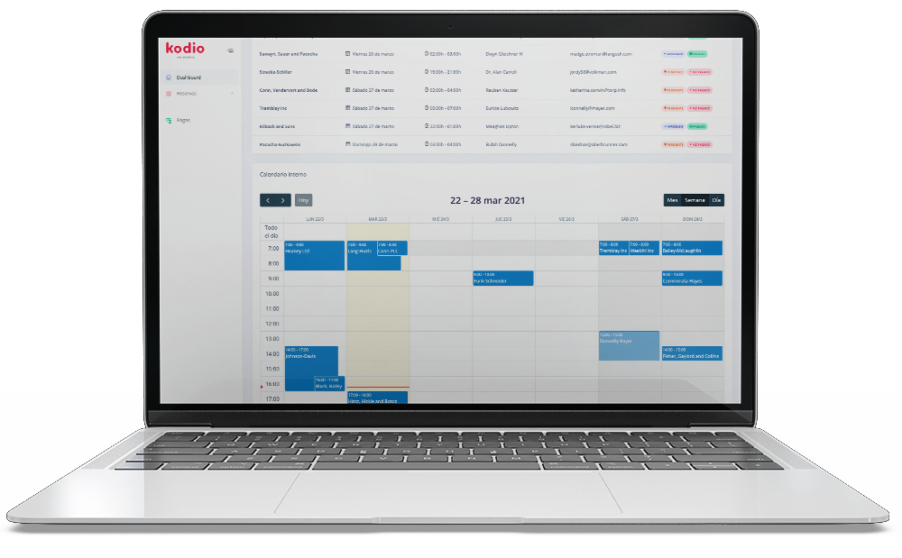 Smallness - Gestión de reservas / citas previas online